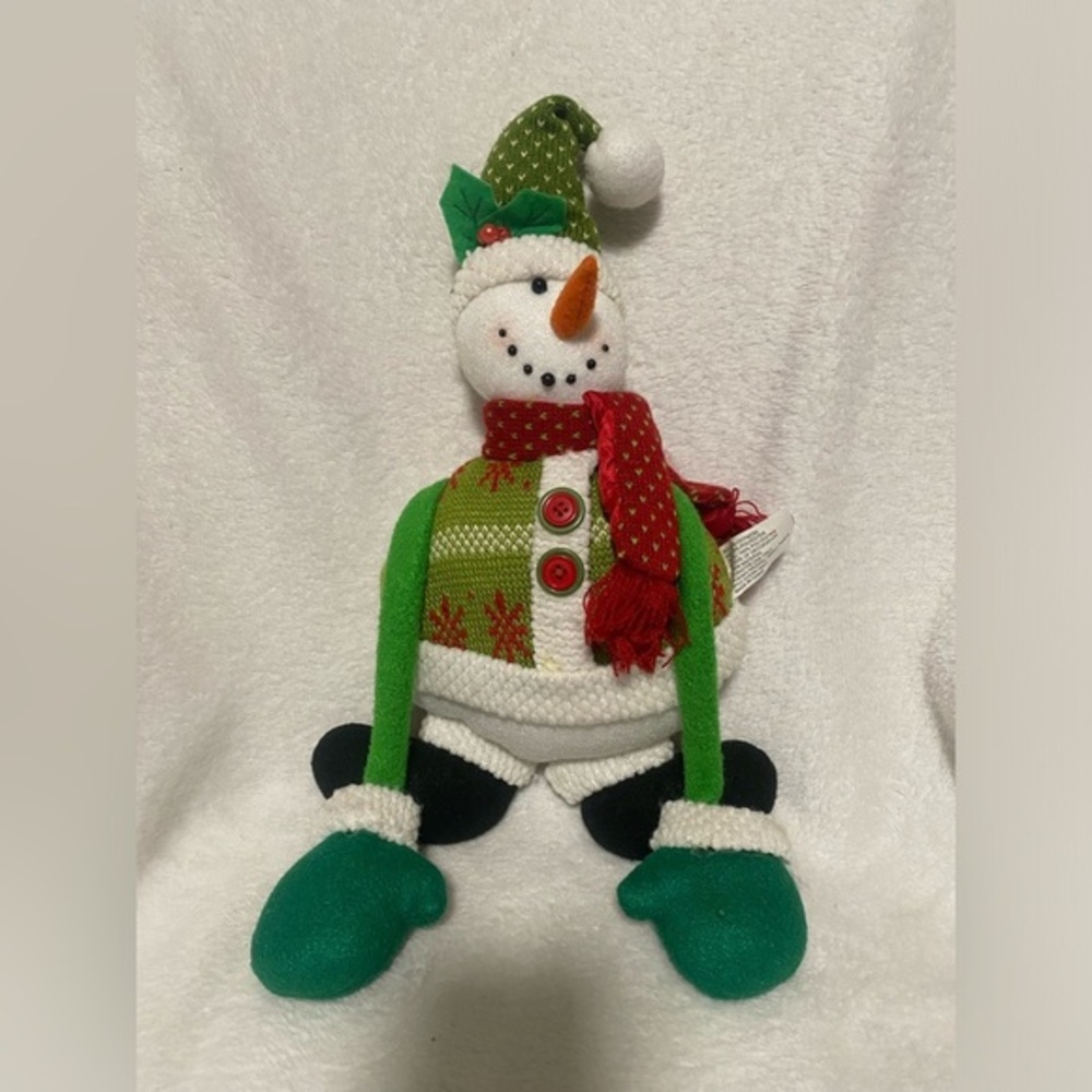 Christmas Plush Snowman Costco 11" Shelf Hanger